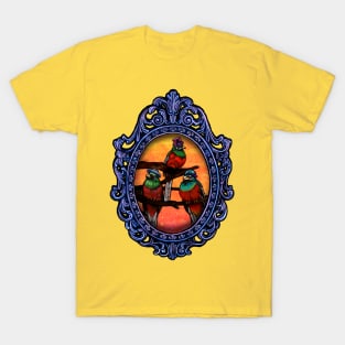Kitsch Cameo: Read by Three Judgmental Bee Eaters T-Shirt